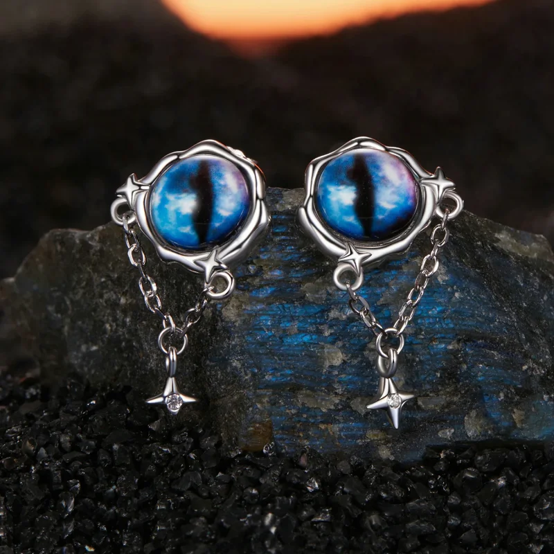 (immagine per) Orecchini stile PANDORA Devil Eye - BSE1092 - Visualizza 2