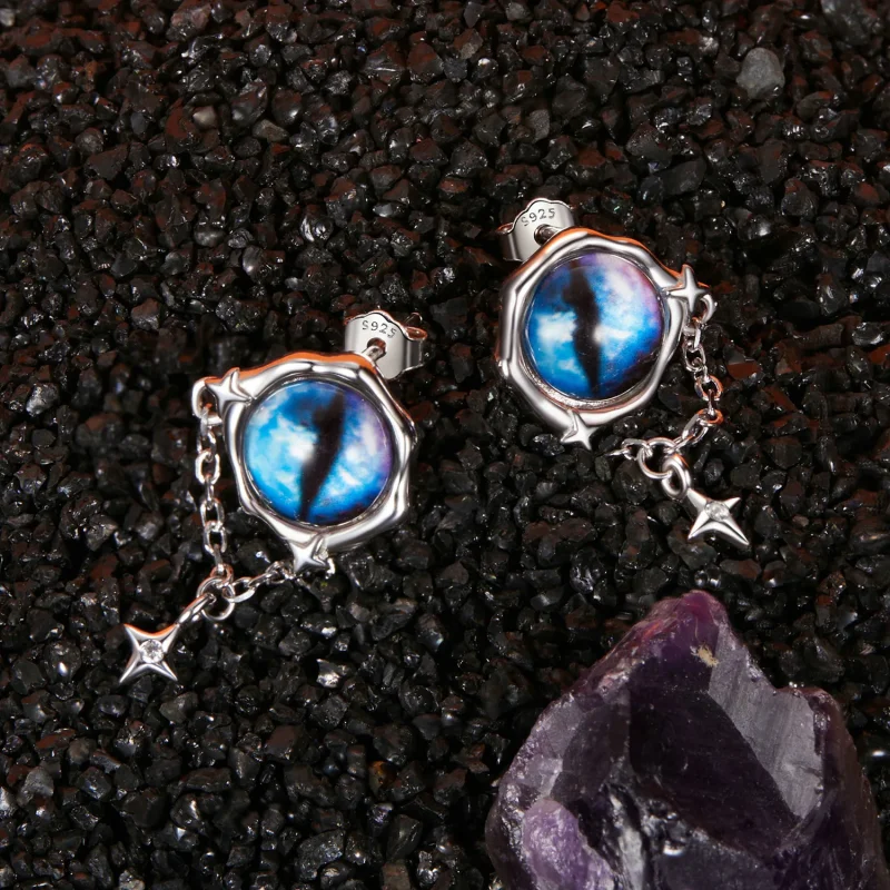(immagine per) Orecchini stile PANDORA Devil Eye - BSE1092 - Visualizza 4