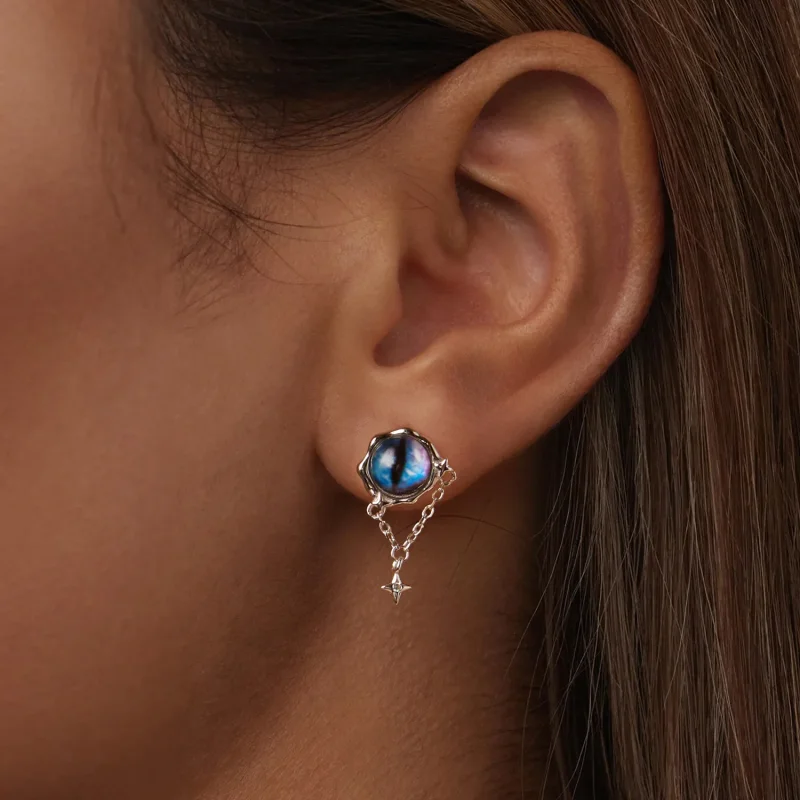 (immagine per) Orecchini stile PANDORA Devil Eye - BSE1092 - Visualizza 6