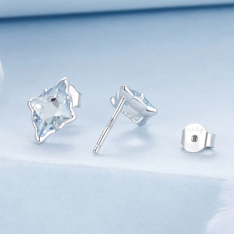 (immagine per) Orecchini stile PANDORA Stella - BSE1050 - Visualizza 2