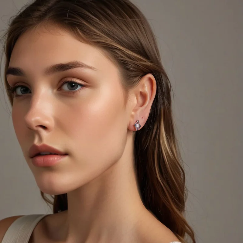 (immagine per) Orecchini stile PANDORA Stella - BSE1050 - Visualizza 8