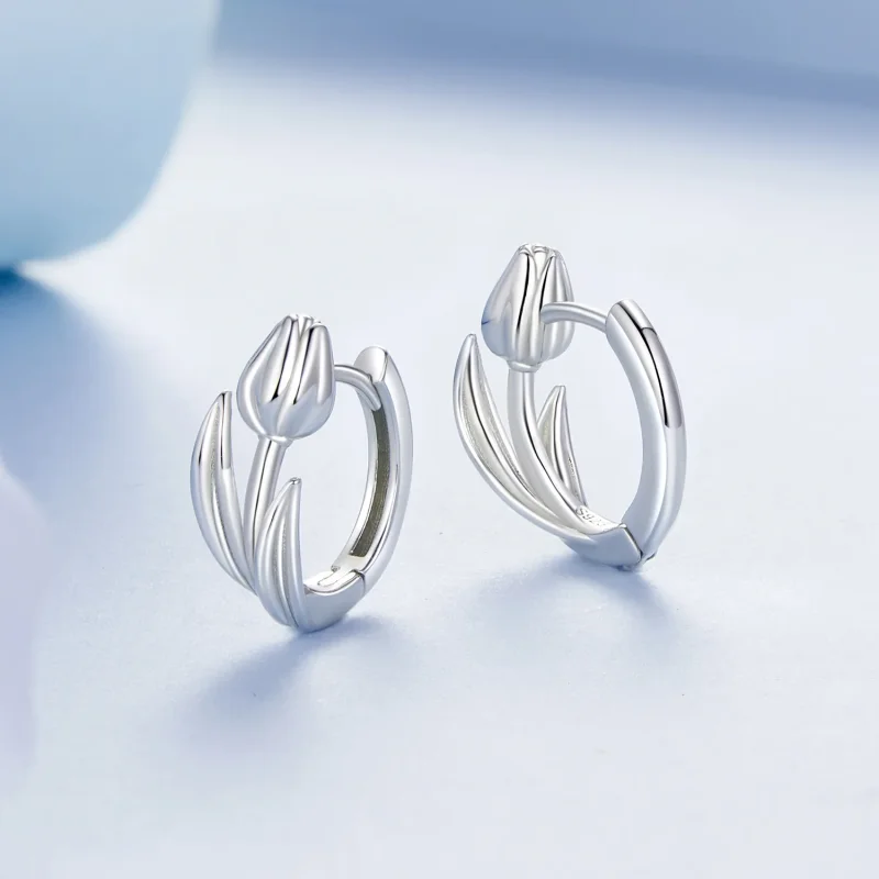 (immagine per) Orecchini stile PANDORA Tulipano - BSE1085 - Visualizza 3