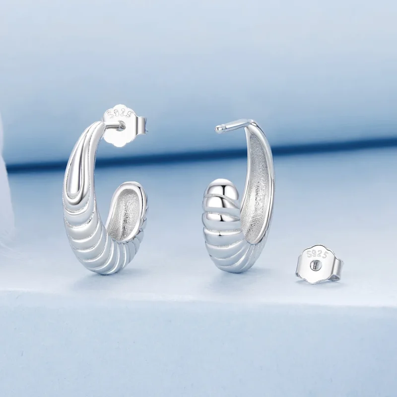 (immagine per) Orecchini texture PANDORA Style Temperamento - BSE1058 - Visualizza 2