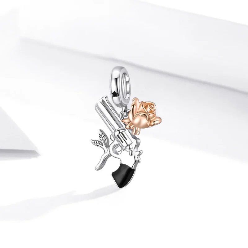 (immagine per) PANDORA Stile Rosa Pistola - BSC470 - Visualizza 2