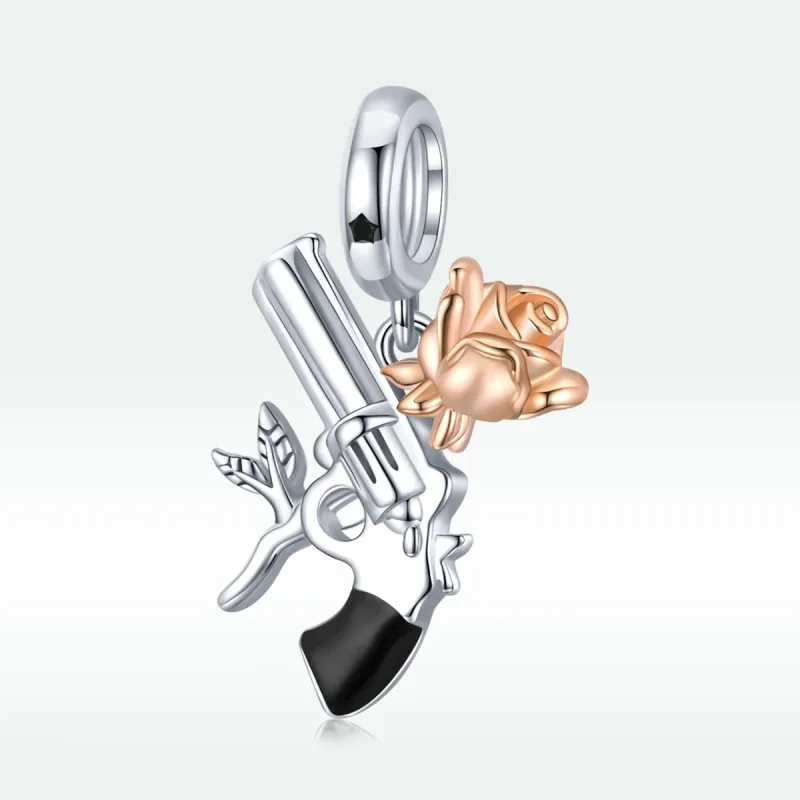 (immagine per) PANDORA Stile Rosa Pistola - BSC470 - Visualizza 3