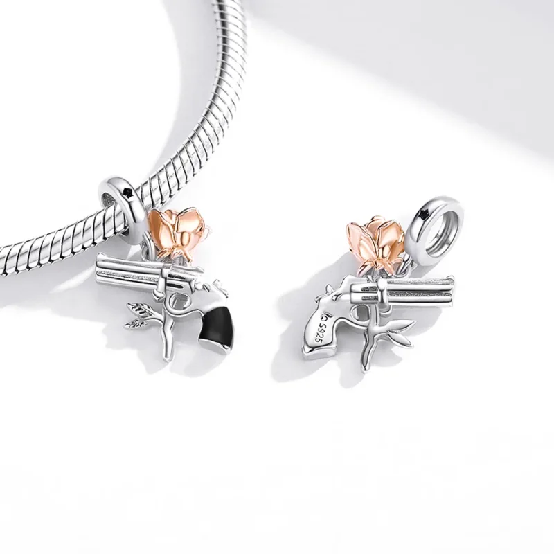 (immagine per) PANDORA Stile Rosa Pistola - BSC470 - Visualizza 4
