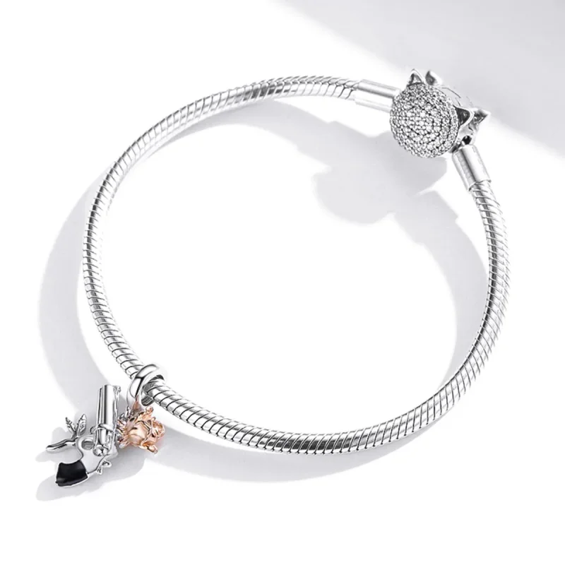 (immagine per) PANDORA Stile Rosa Pistola - BSC470 - Visualizza 5