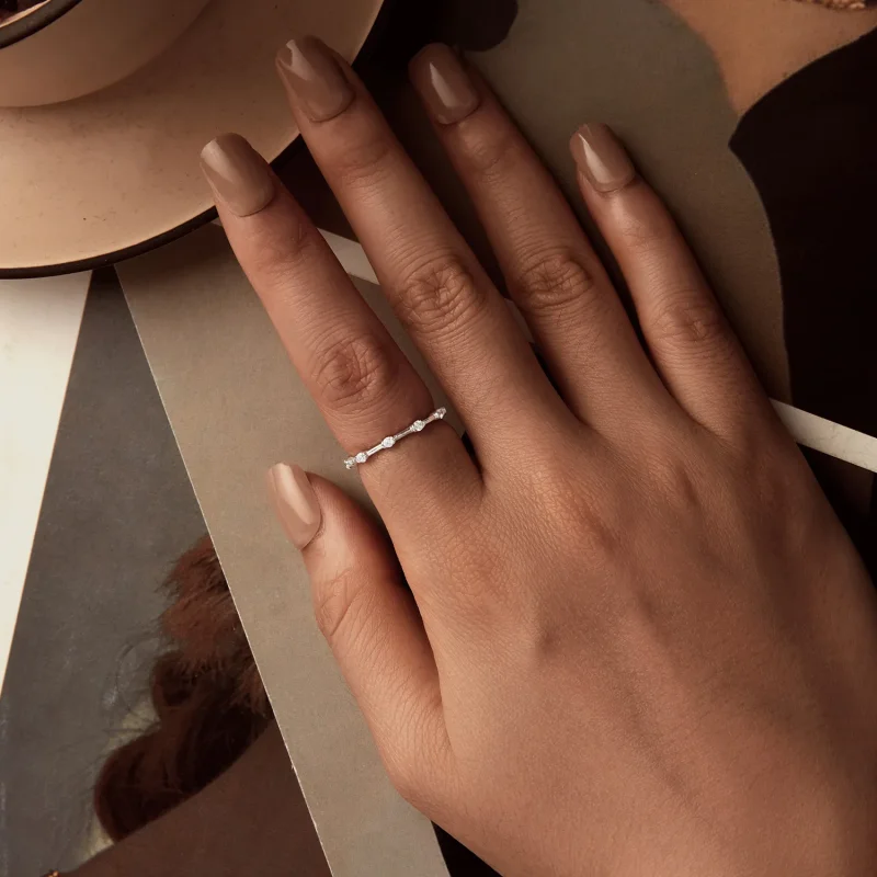 (immagine per) PANDORA Stile Squisito piccolo anello singolo - BSR576 - Visualizza 4
