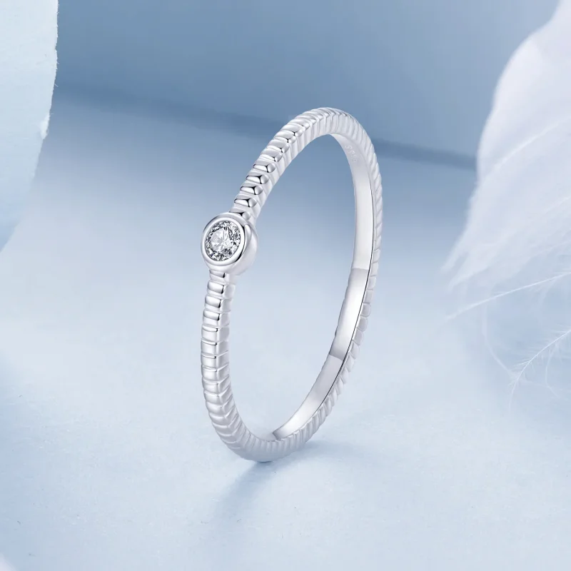 (immagine per) PANDORA Stile Squisito piccolo anello singolo - BSR577 - Visualizza 2