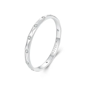(immagine per) PANDORA Style Anello singolo piccolo con diamanti splendenti - BSR578