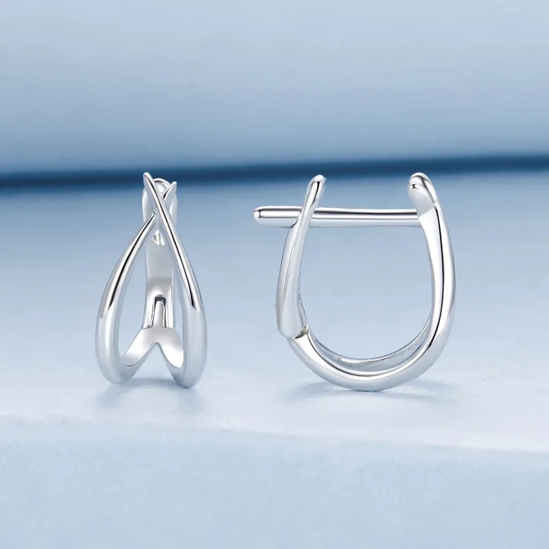 (immagine per) PANDORA Style Exquisite fibbia per orecchini in argento - BSE1053 - Visualizza 2