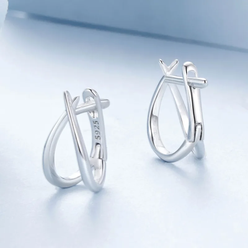 (immagine per) PANDORA Style Exquisite fibbia per orecchini in argento - BSE1053 - Visualizza 3