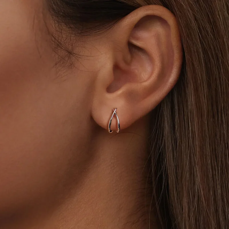 (immagine per) PANDORA Style Exquisite fibbia per orecchini in argento - BSE1053 - Visualizza 6