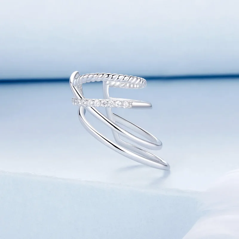 (immagine per) PANDORA Style Orecchino multistrato - BSE1063 - Visualizza 2