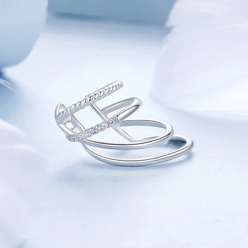 (immagine per) PANDORA Style Orecchino multistrato - BSE1063 - Visualizza 3