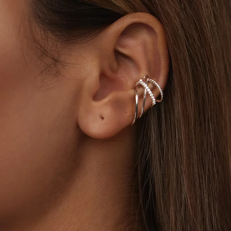 (immagine per) PANDORA Style Orecchino multistrato - BSE1063 - Visualizza 6