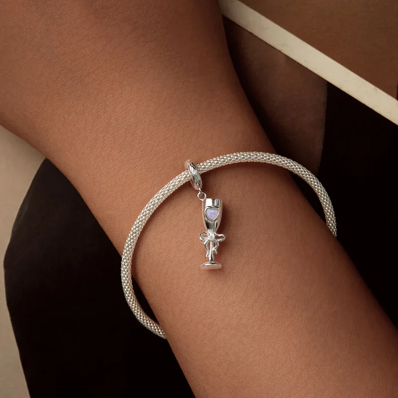 (immagine per) Pendente a calice vintage in stile PANDORA - SCC2889 - Visualizza 5