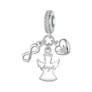 (immagine per) Pendente angelo custode stile PANDORA - SCC2902