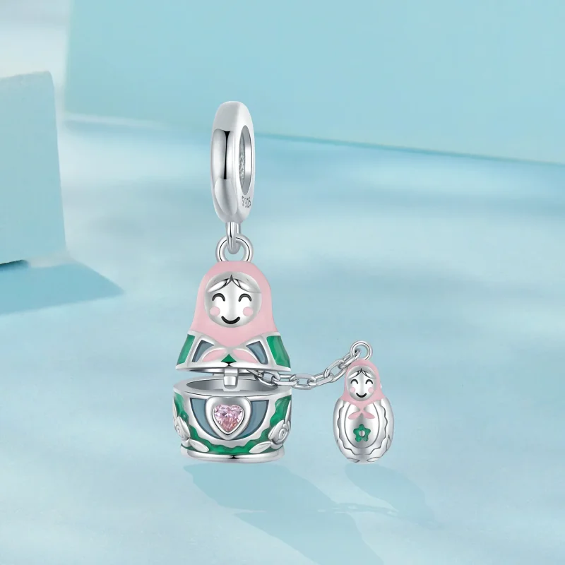 (immagine per) Pendente bambola russa stile PANDORA - SCC2901 - Visualizza 2