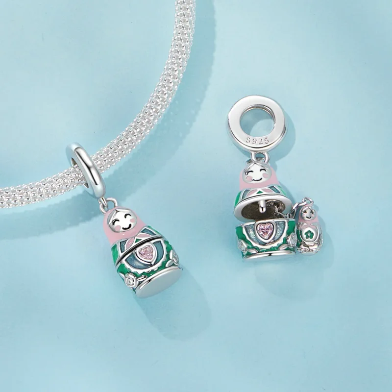 (immagine per) Pendente bambola russa stile PANDORA - SCC2901 - Visualizza 4