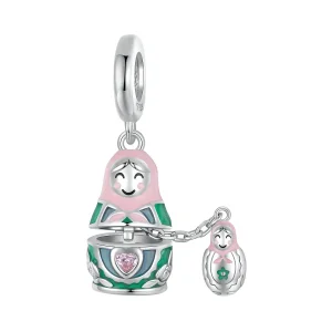 (immagine per) Pendente bambola russa stile PANDORA - SCC2901