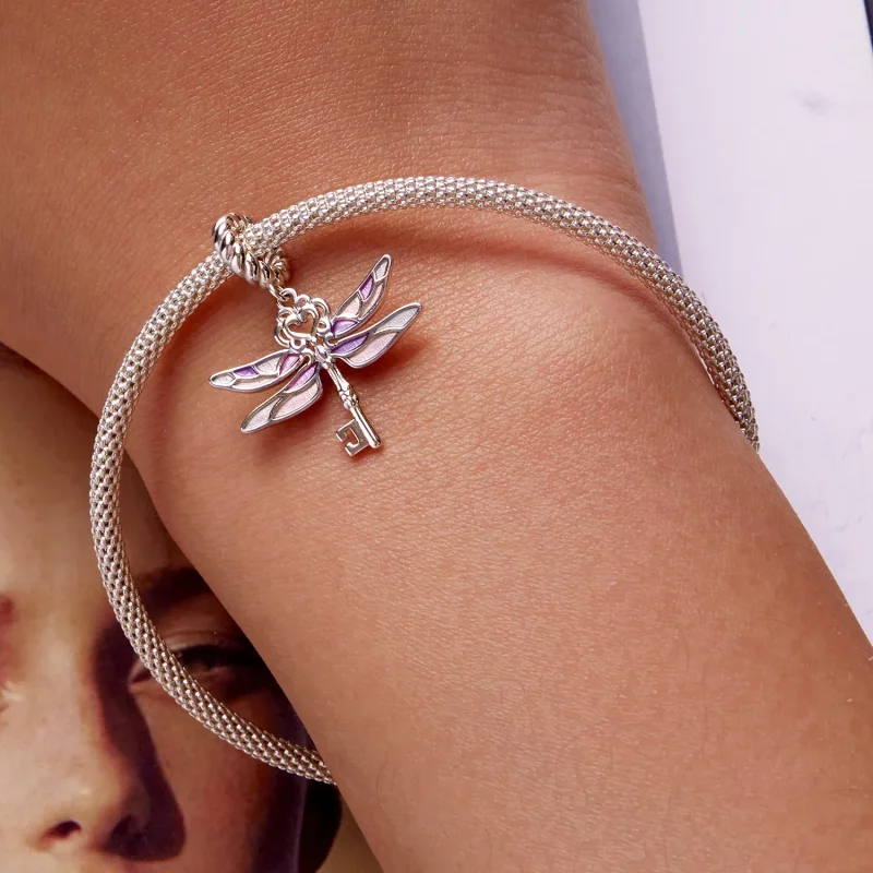 (immagine per) Pendente chiave libellula stile PANDORA - BSC603 - Visualizza 6