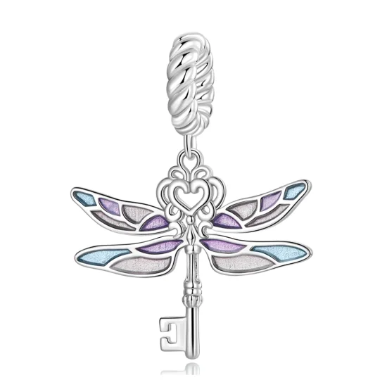 (immagine per) Pendente chiave libellula stile PANDORA - BSC603