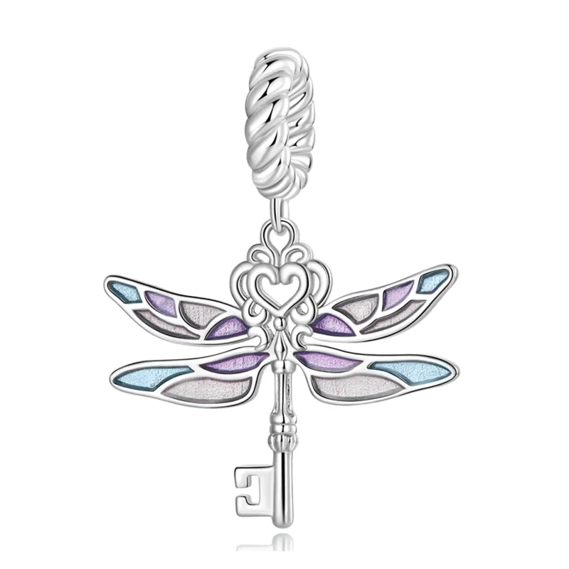 (immagine per) Pendente chiave libellula stile PANDORA - BSC603