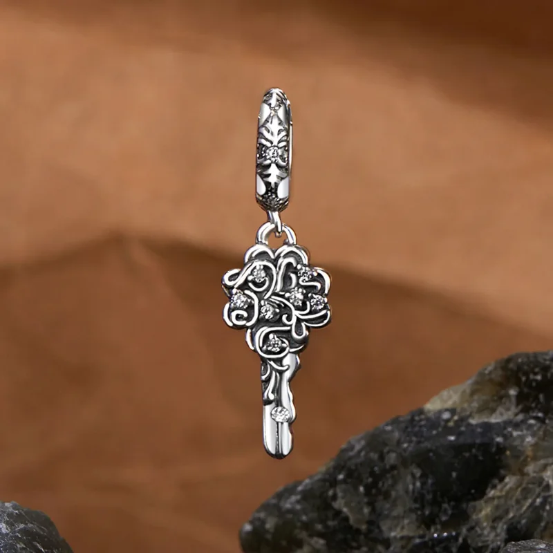 (immagine per) Pendente chiave portafortuna stile PANDORA - SCC2850 - Visualizza 2
