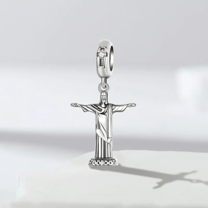 (immagine per) Pendente Cristo Redentore in stile PANDORA - SCC2875 - Visualizza 2