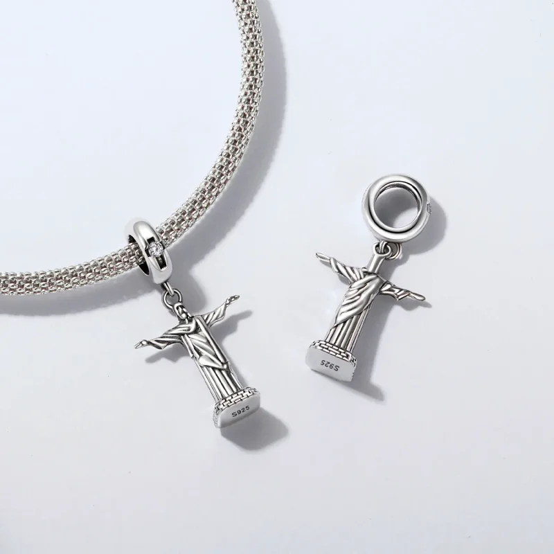 (immagine per) Pendente Cristo Redentore in stile PANDORA - SCC2875 - Visualizza 5