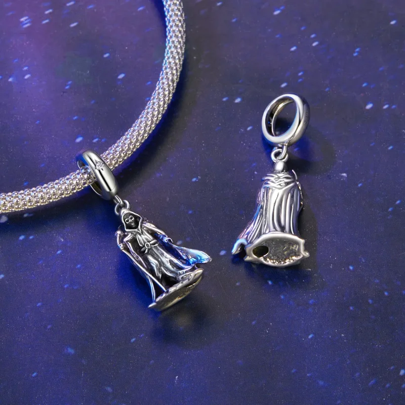(immagine per) Pendente della morte con bacchetta magica in stile PANDORA - SCC2900 - Visualizza 5
