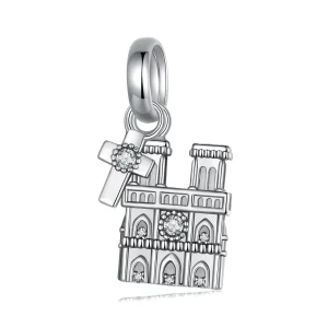 (immagine per) Pendente Notre Dame de Paris in stile PANDORA - SCC2873