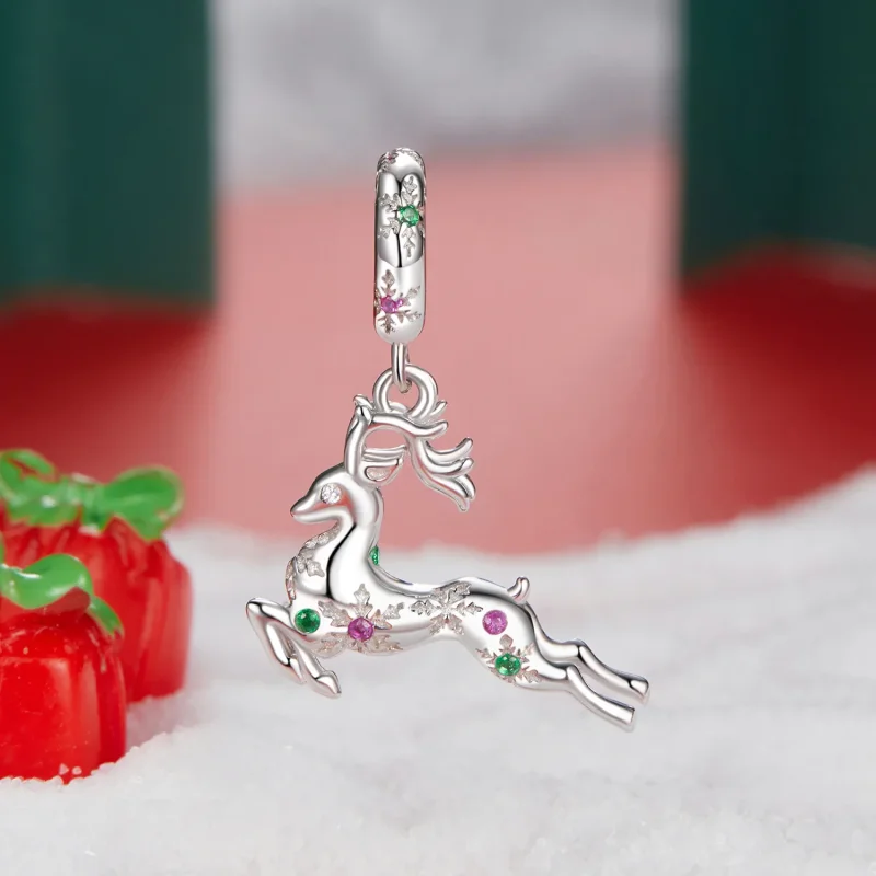 (immagine per) Pendente PANDORA Style Christmas Elk - BSC1066 - Visualizza 2