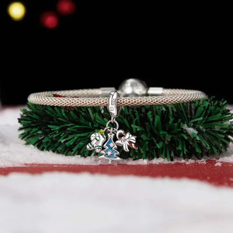 (immagine per) Pendente PANDORA Style Christmas Joy - SCC2914 - Visualizza 3