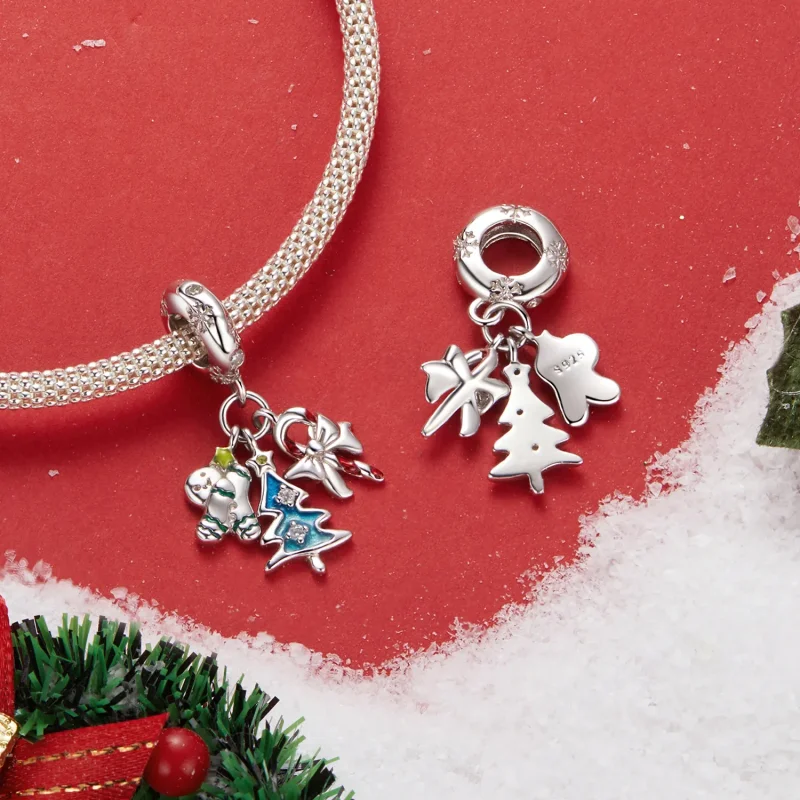 (immagine per) Pendente PANDORA Style Christmas Joy - SCC2914 - Visualizza 4