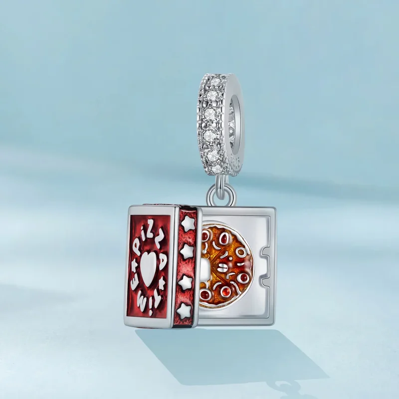 (immagine per) Pendente PANDORA Style Fun Pizza - SCC2841 - Visualizza 2