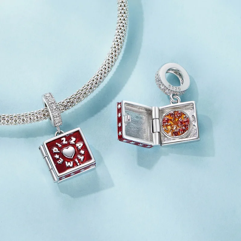 (immagine per) Pendente PANDORA Style Fun Pizza - SCC2841 - Visualizza 5
