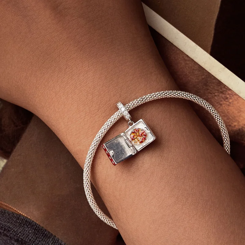 (immagine per) Pendente PANDORA Style Fun Pizza - SCC2841 - Visualizza 9