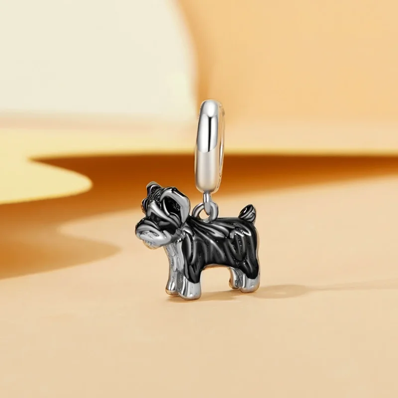 (immagine per) Pendente Schnauzer stile PANDORA - SCC2835 - Visualizza 2
