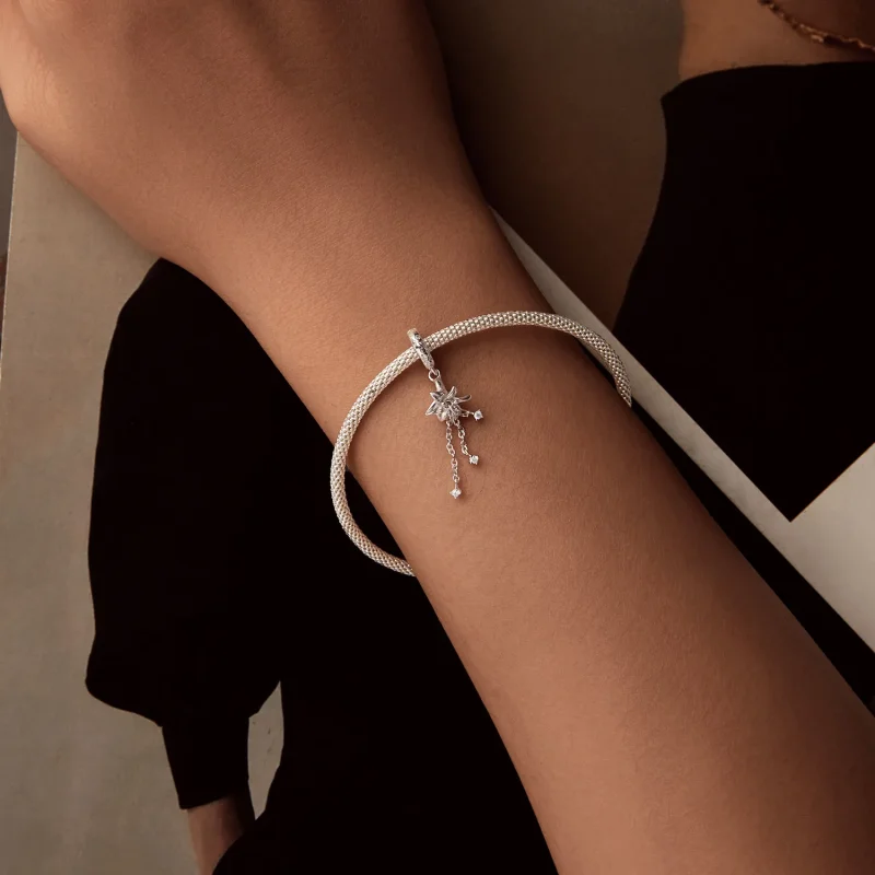 (immagine per) Pendente stile PANDORA Giglio - SCC2827 - Visualizza 5