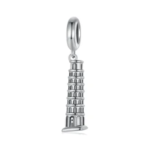 (immagine per) Pendente Torre Pendente di Pisa in stile PANDORA - SCC2876