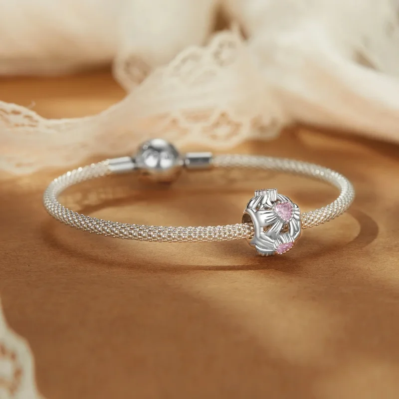 (immagine per) Perline a fiocco stile PANDORA - BSC1056 - Visualizza 5