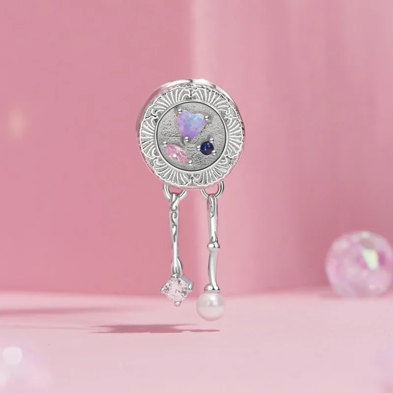 (immagine per) Perline da tavola romantiche stile PANDORA - SCC2891 - Visualizza 2