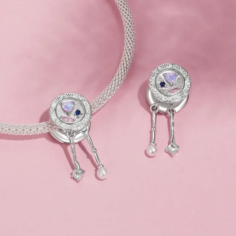 (immagine per) Perline da tavola romantiche stile PANDORA - SCC2891 - Visualizza 5