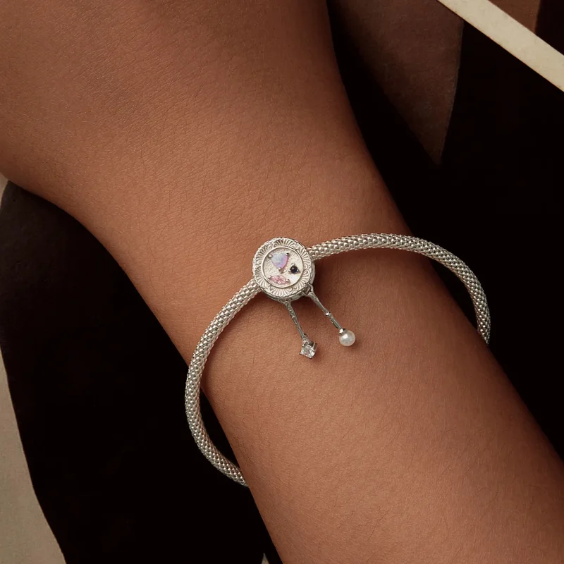 (immagine per) Perline da tavola romantiche stile PANDORA - SCC2891 - Visualizza 6
