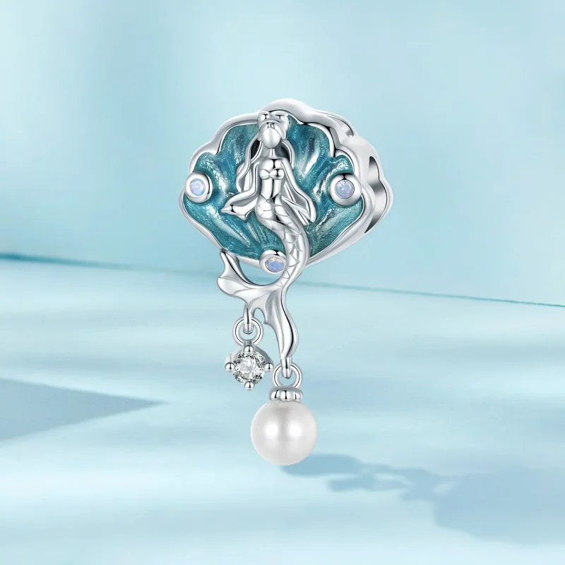 (immagine per) Perline di sirena in conchiglia stile PANDORA - SCC2845 - Visualizza 2
