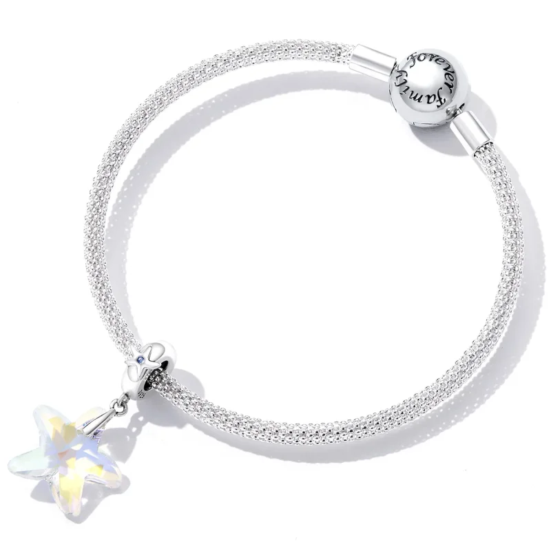 (immagine per) Perline di vetro a forma di stella marina stile PANDORA - BSC599 - Visualizza 5