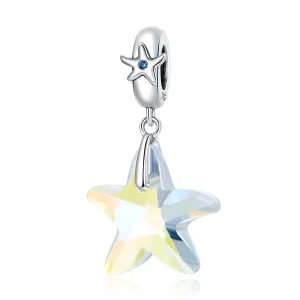 (immagine per) Perline di vetro a forma di stella marina stile PANDORA - BSC599