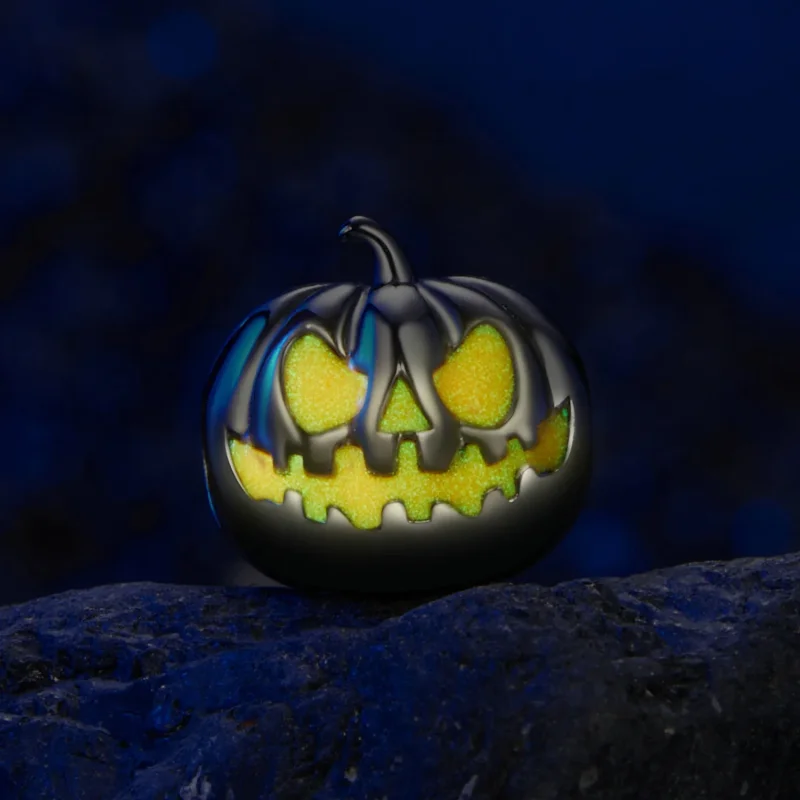 (immagine per) Perline lanterna zucca stile PANDORA - SCC2899 - Visualizza 3